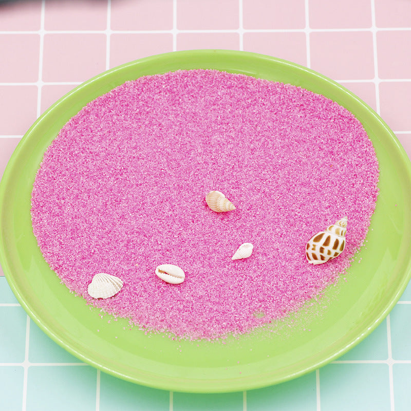 DIY Not Wet Magic Sand Handmade Toys Non-toxic Magic Mars Space Sand