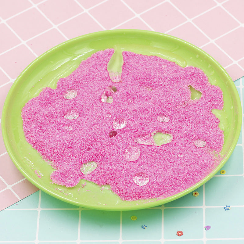 DIY Not Wet Magic Sand Handmade Toys Non-toxic Magic Mars Space Sand