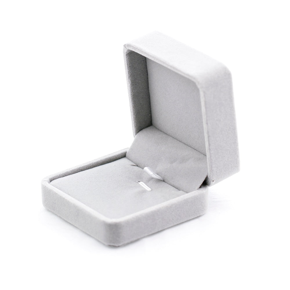Velvet Cloth Gift Boxes Minimalism Ring Box
