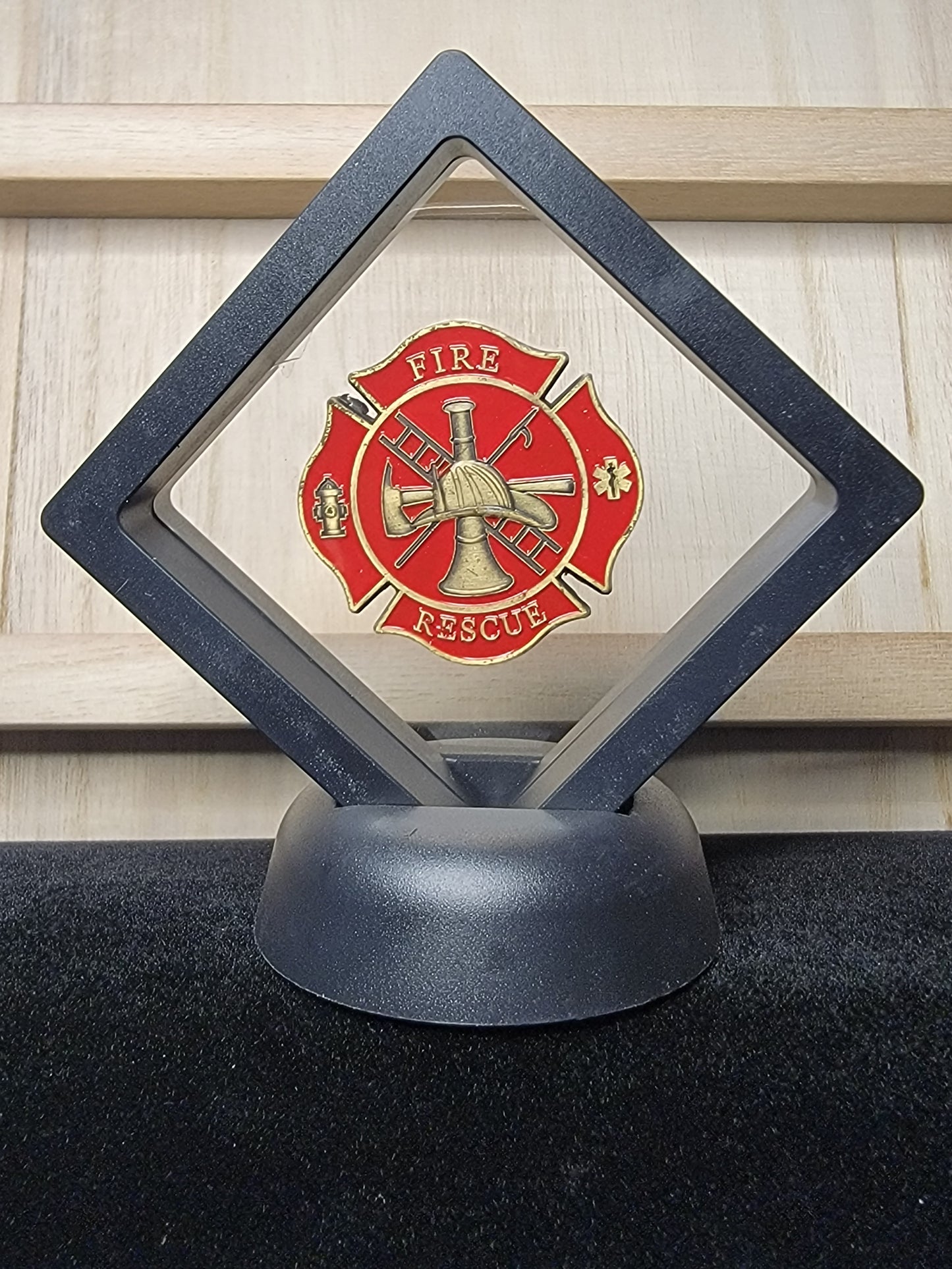 Firefighting Challenge Coin: A Tribute to Bravery and Service