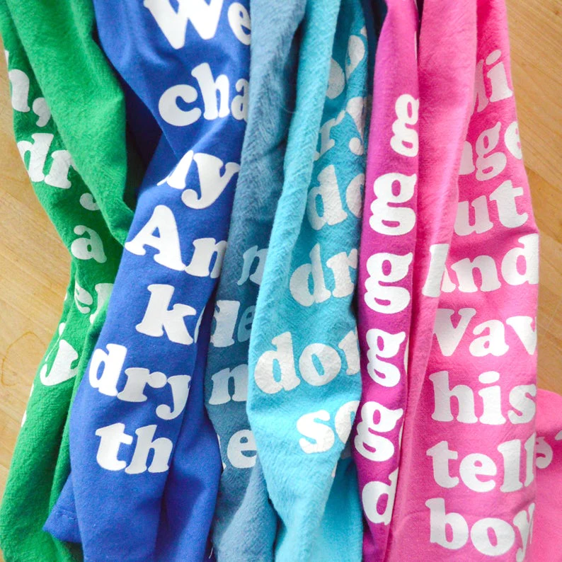 Missy Elliott-Inspired Get Your Dry On Tea Kitchen Towel | Cotton