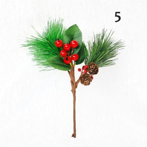 1pc Wreath Gift Wrap Pinecone Packaging Branches