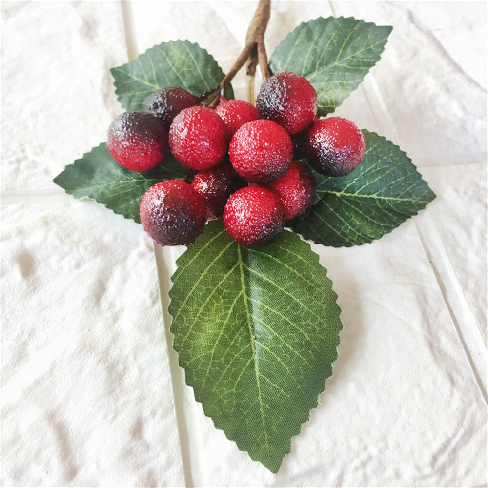 1pc Wreath Gift Wrap Pinecone Packaging Branches