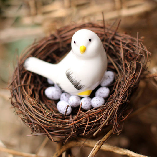 4 Sizes New Handmade Vine Brown Bird Nest House