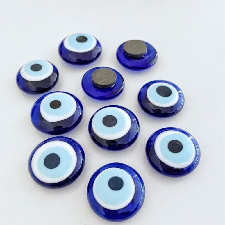 Evil Eye Magnet, 4cm, Turkish Greek Eye, Wedding Favors
