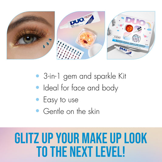 DUO 3 in 1 Crystal Glitz & Glam Gift Set