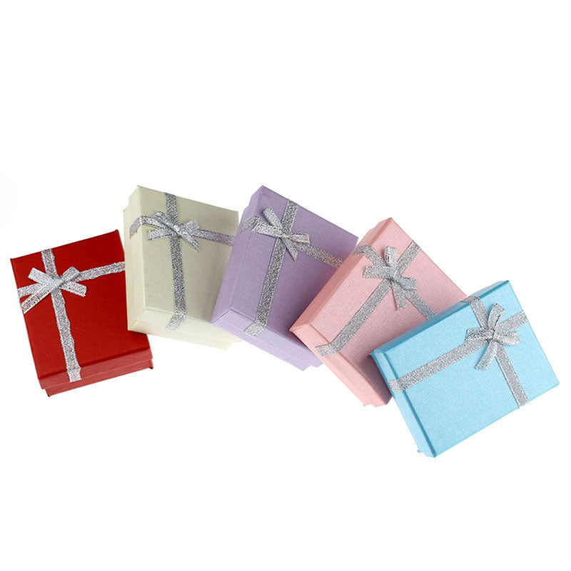 Cysincos 10PC Mixed Color Jewelry Gift Boxes