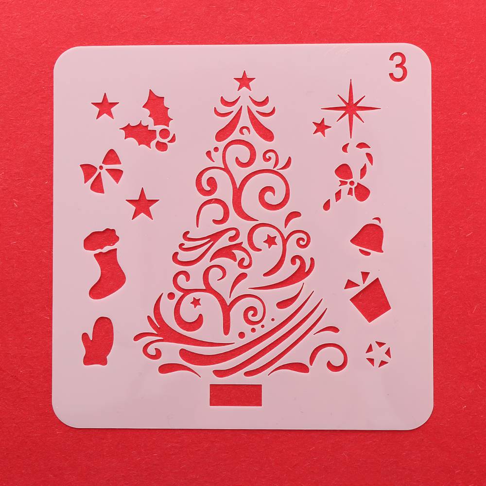 DIY Creative Christmas Craft Hollow Layering