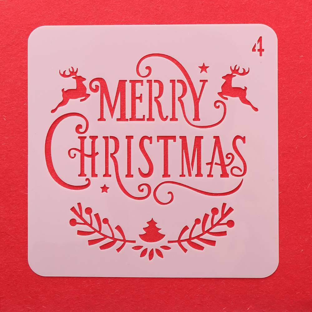 DIY Creative Christmas Craft Hollow Layering