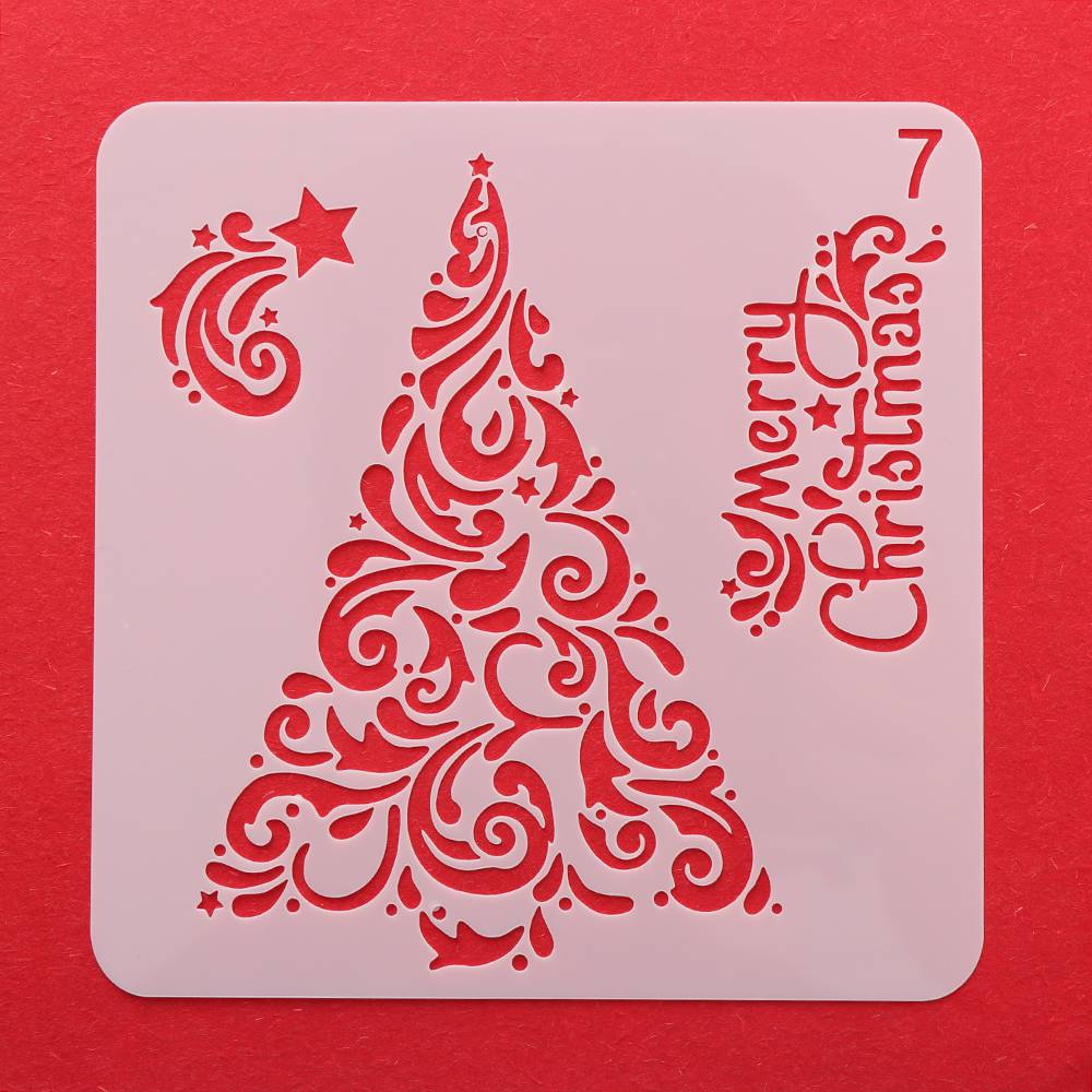 DIY Creative Christmas Craft Hollow Layering