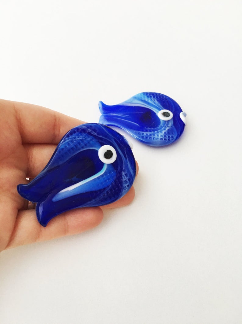Fish Evil eye fridge magnet