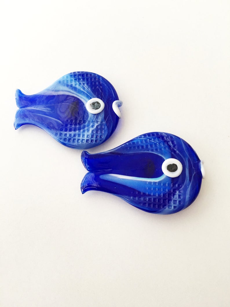 Fish Evil eye fridge magnet