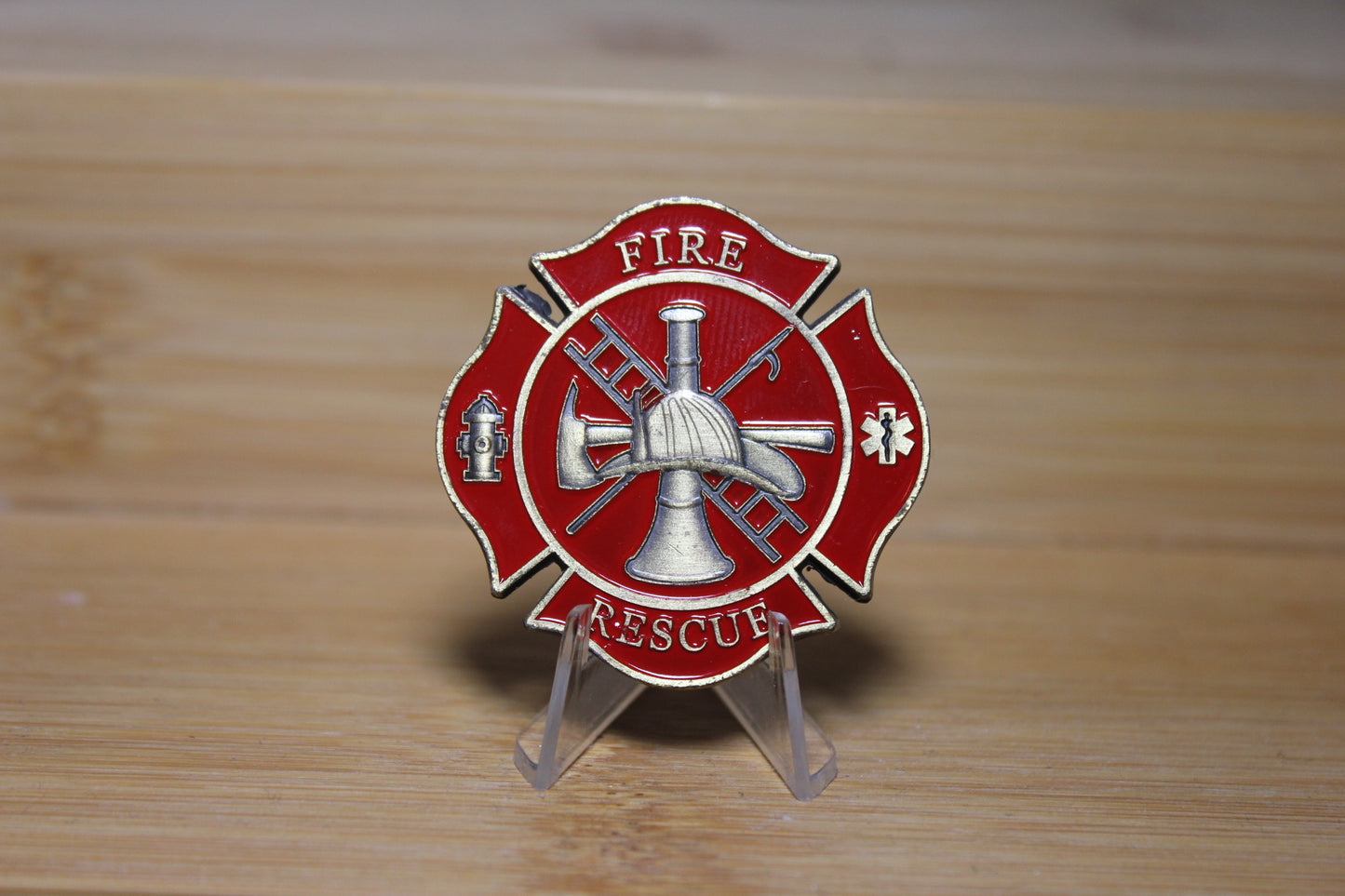 Firefighting Challenge Coin: A Tribute to Bravery and Service