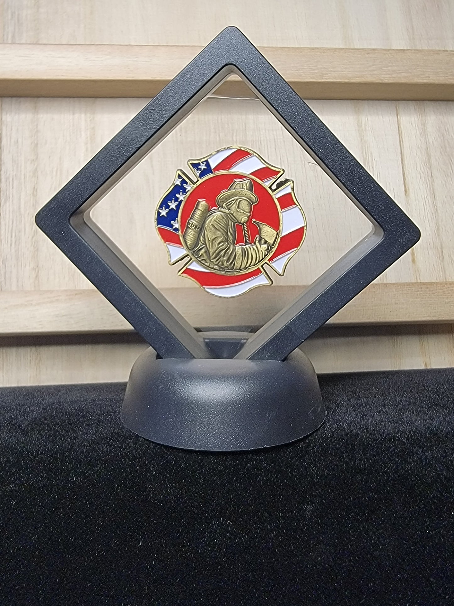 Firefighting Challenge Coin: A Tribute to Bravery and Service