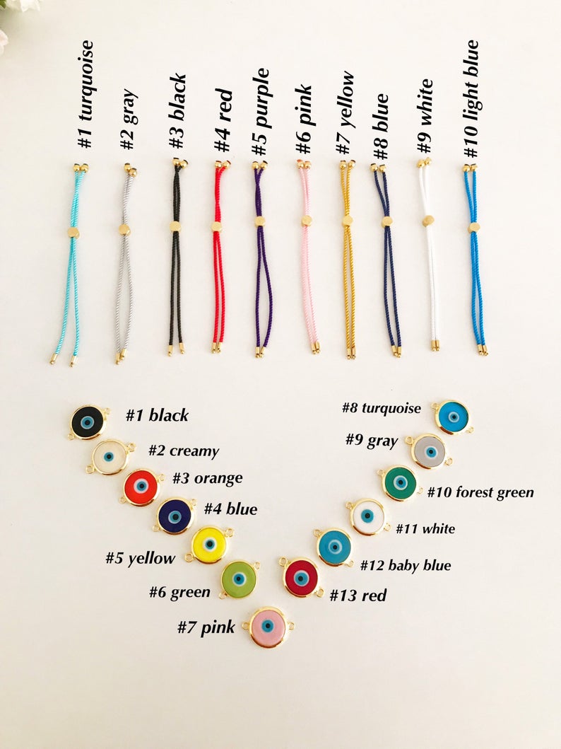 Half-finished Cord Bracelet, DIY Jewelry Bracelet, Adjustable Cord